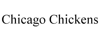 CHICAGO CHICKENS