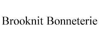 BROOKNIT BONNETERIE