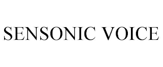 SENSONIC VOICE