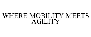 WHERE MOBILITY MEETS AGILITY