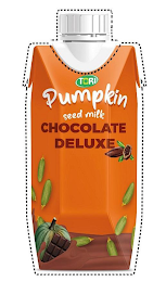 TORI PUMPKIN SEED MILK CHOCOLATE DELUXE