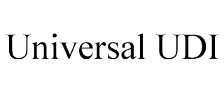 UNIVERSAL UDI