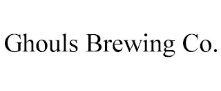 GHOULS BREWING CO.