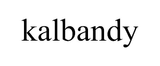 KALBANDY