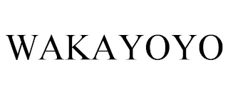 WAKAYOYO