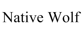 NATIVE WOLF