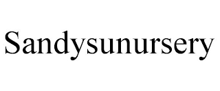 SANDYSUNURSERY