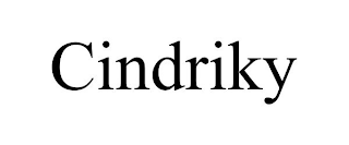 CINDRIKY