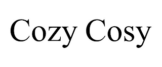 COZY COSY