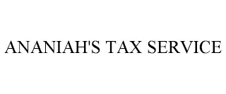 ANANIAH'S TAX SERVICE