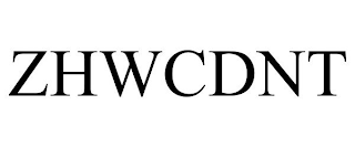 ZHWCDNT