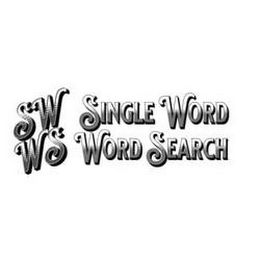 SWWS SINGLE WORD WORD SEARCH