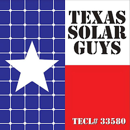 TEXAS SOLAR GUYS TECL# 33580