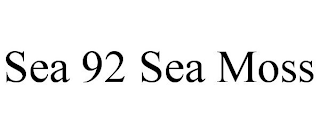 SEA 92 SEA MOSS