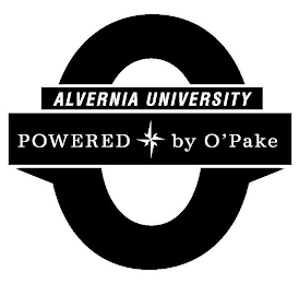 O ALVERNIA UNIVERSITY POWERED BY O'PAKE