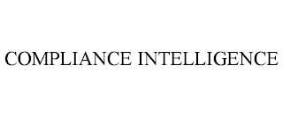 COMPLIANCE INTELLIGENCE