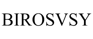 BIROSVSY