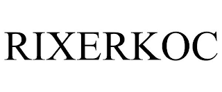RIXERKOC