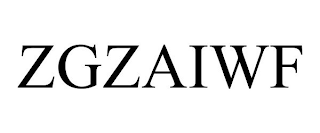 ZGZAIWF