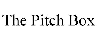 THE PITCH BOX