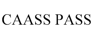 CAASS PASS