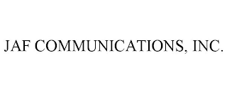 JAF COMMUNICATIONS, INC.