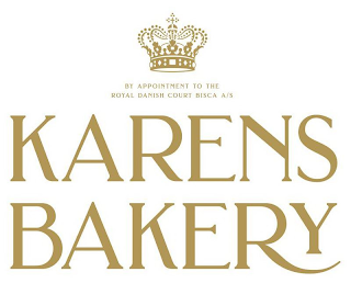 BY APPOINTMENT TO THE ROYAL DANISH COURT BISCA A/S KARENS BAKERY