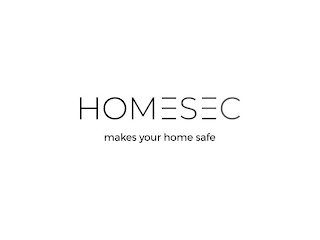 HOMESEC MAKES YOUR HOME SAFE