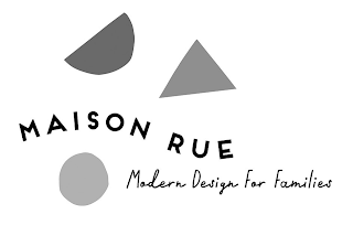 MAISON RUE MODERN DESIGN FOR FAMILIES