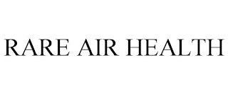 RARE AIR HEALTH