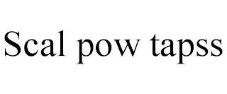 SCAL POW TAPSS