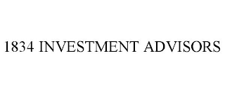 1834 INVESTMENT ADVISORS