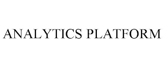 ANALYTICS PLATFORM