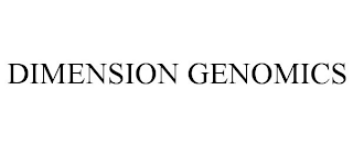 DIMENSION GENOMICS