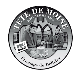 TÊTE DE MOINE SWITZERLAND AOP FROMAGE DE BELLELAY