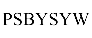 PSBYSYW