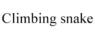 CLIMBING SNAKE
