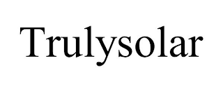 TRULYSOLAR