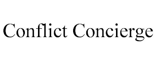 CONFLICT CONCIERGE