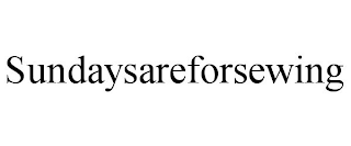 SUNDAYSAREFORSEWING
