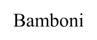 BAMBONI