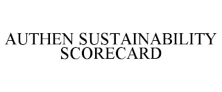 AUTHEN SUSTAINABILITY SCORECARD