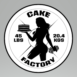 CAKE FACTORY 45 LBS 20.4 KGS