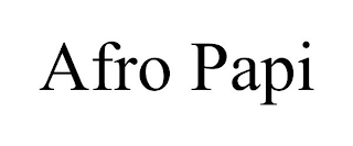 AFRO PAPI