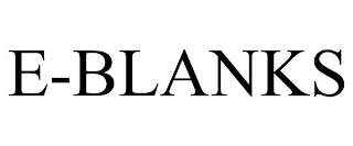 E-BLANKS