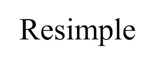 RESIMPLE