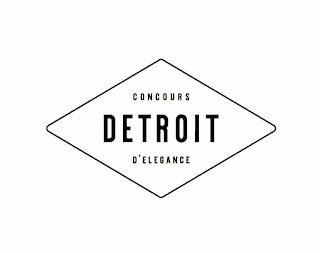 DETROIT CONCOURS D'ELEGANCE