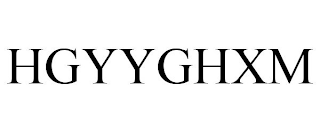 HGYYGHXM