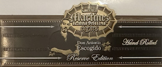 SINCE 1974 MARTINEZ HAND ROLLED CIGARS DON ANTONIO ESCOGIDO HAND ROLLED RESERVE EDITION