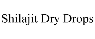 SHILAJIT DRY DROPS